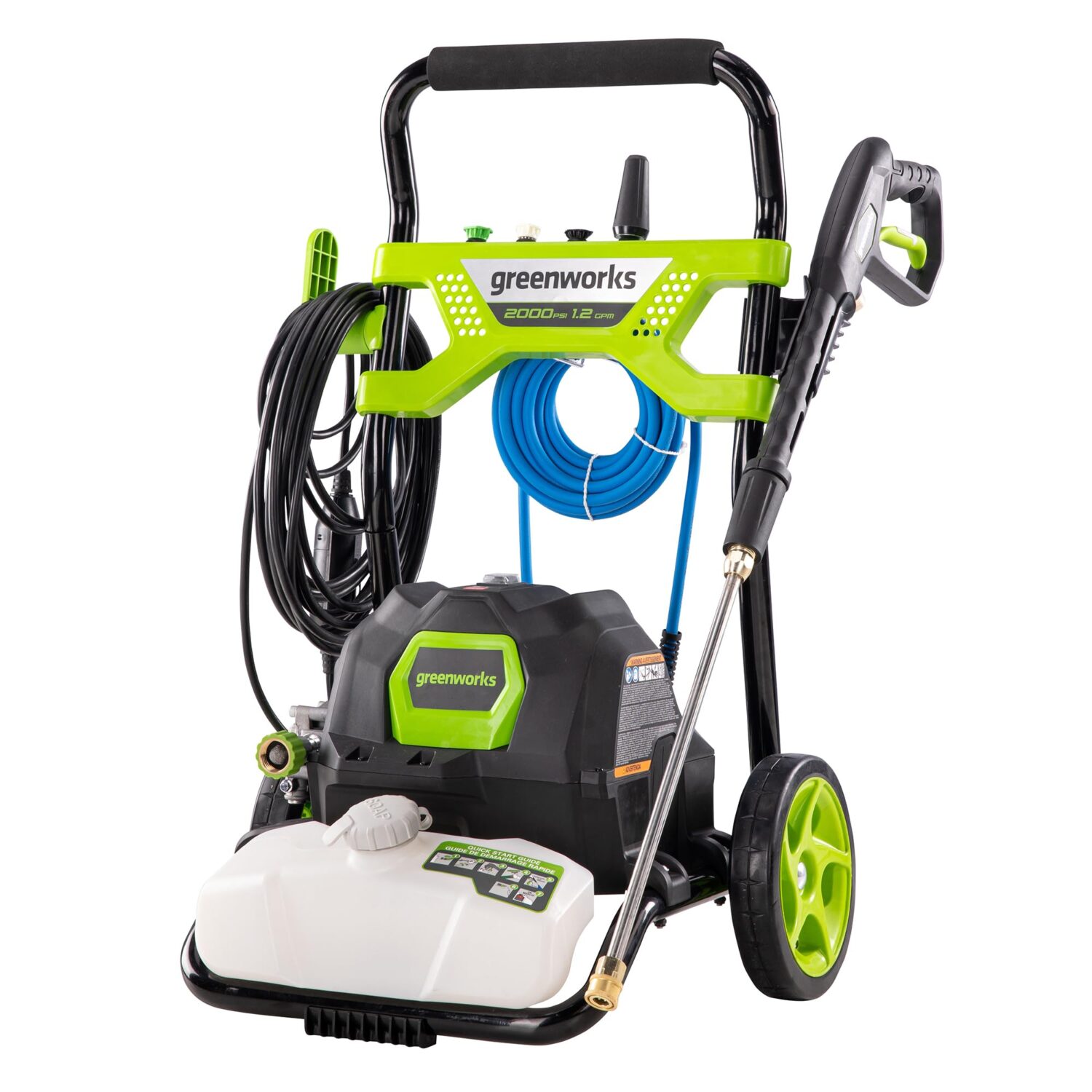 Greenworks 2000 PSI (1.2 GPM) Electric Pressure Washer (25°