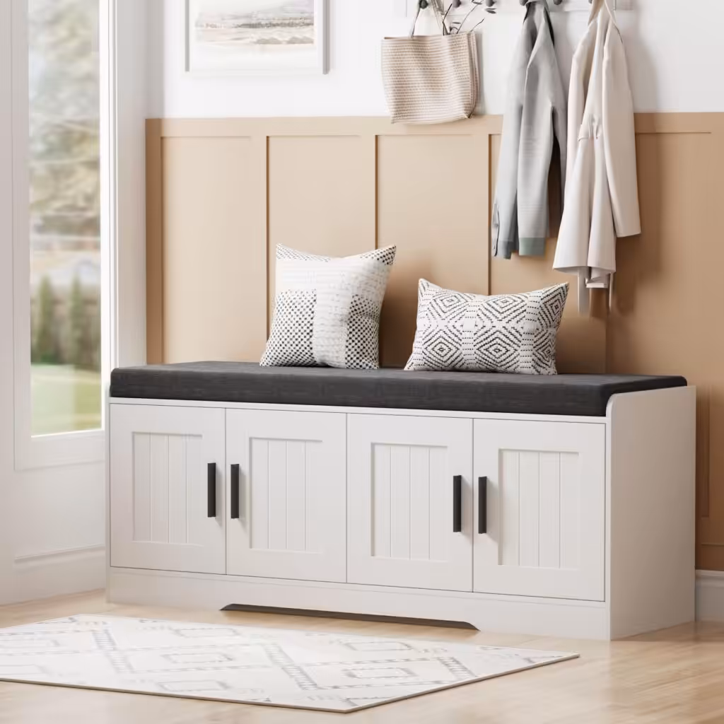 Homleke 2-Tier Storage Bench