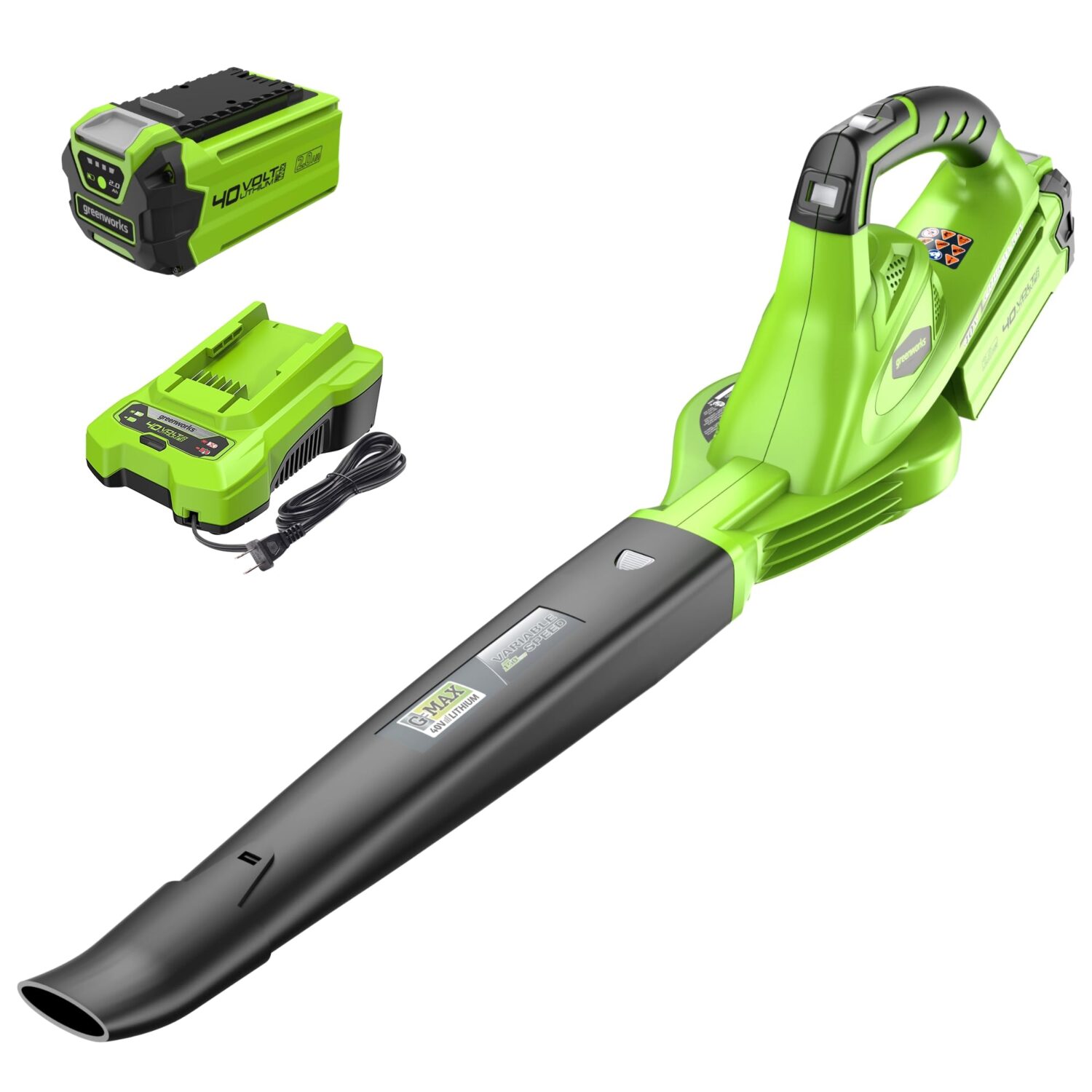 Greenworks 40V Leaf Blower/Sweeper