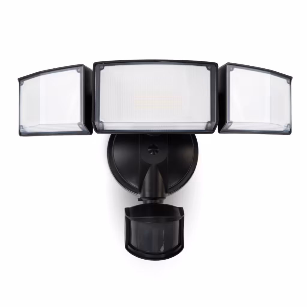 LUTEC 72W 7500LM LED Security Lights Motion Sensor Light Outdoor