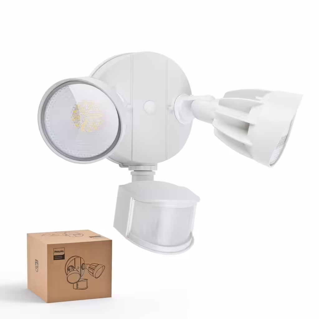 Philips 44W 4200 lm LED Security Light Outdoor w/PIR Motion Sensor
