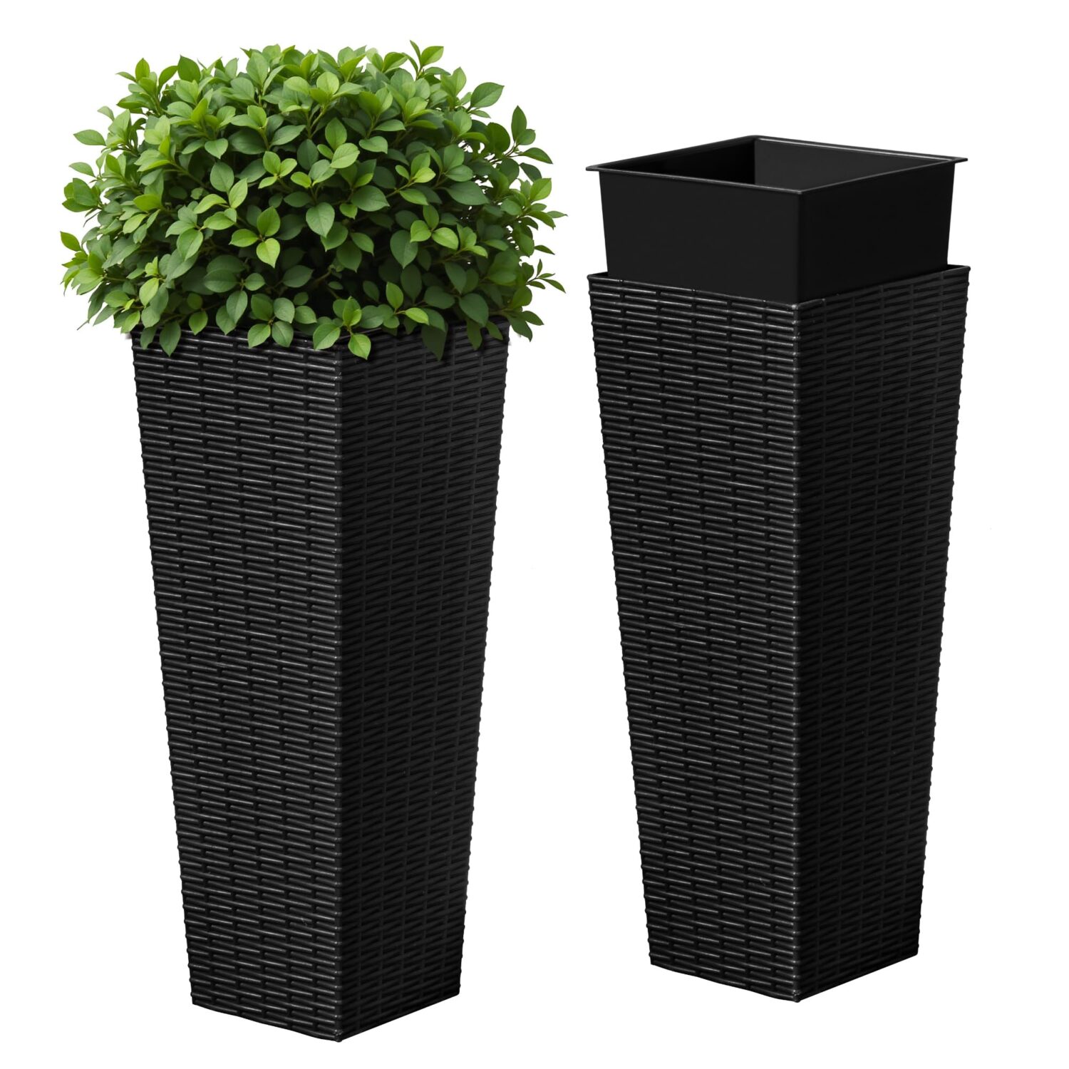 Devoko Resin Tall Planters