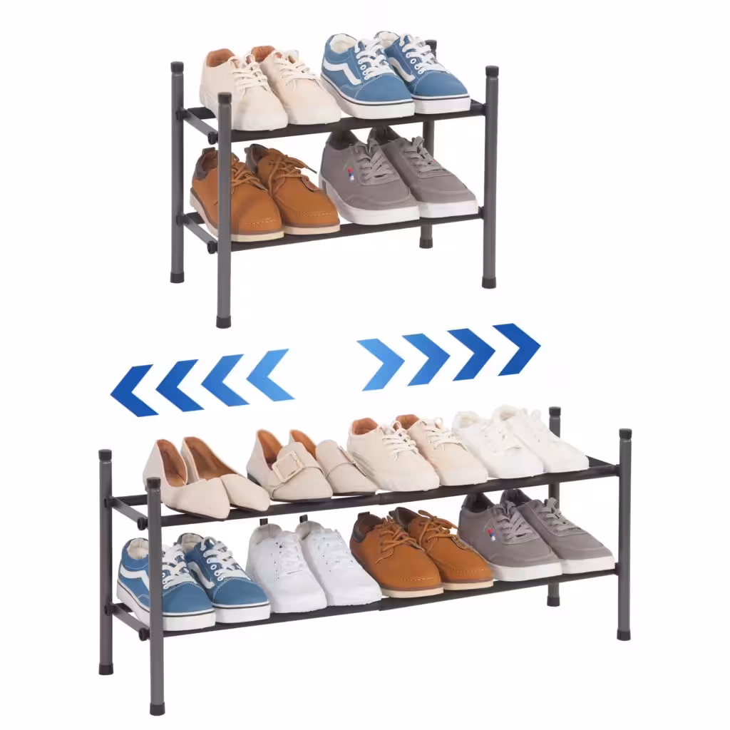 STORAGE MANIAC Expandable Shoe Rack