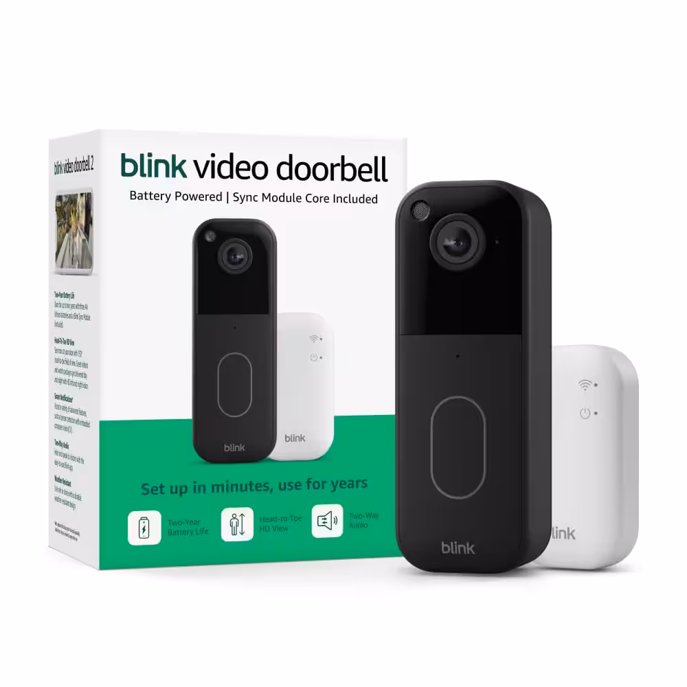 Blink Video Doorbell – Head-to-toe HD view
