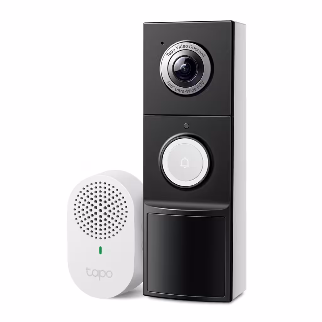 Tapo 2K+ Wired or Battery Powered Smart Video Doorbell