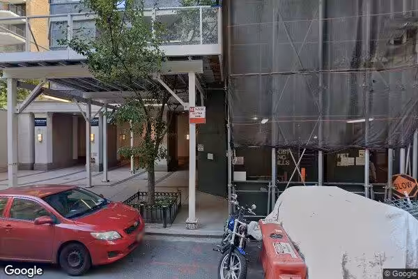 Street view of the filming location in New York City for Only Murders in the Building