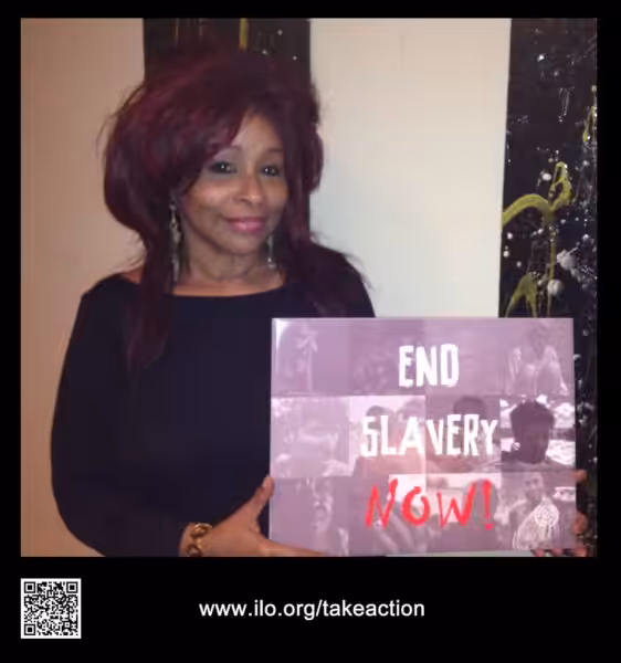 Chaka Khan joins ILO campaign