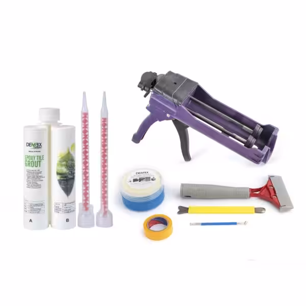 Epoxy Grout & Tools for Tile & Stone Warm Gray