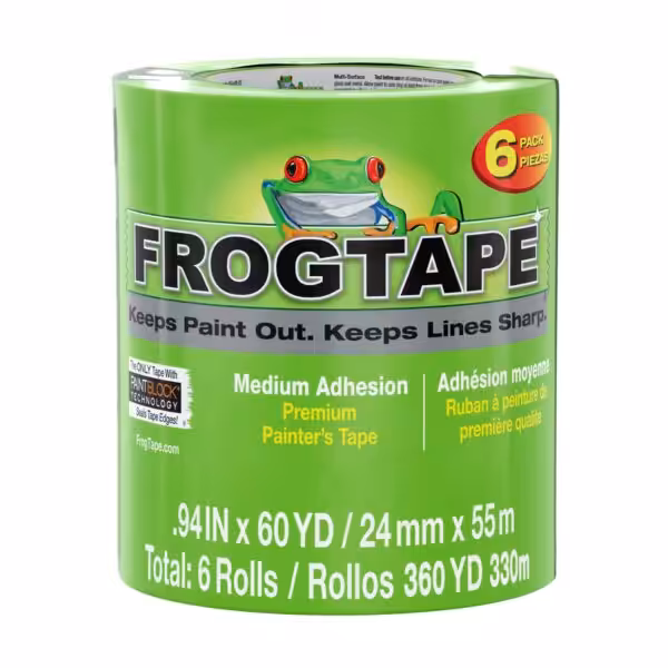 FrogTape glass metal masking image