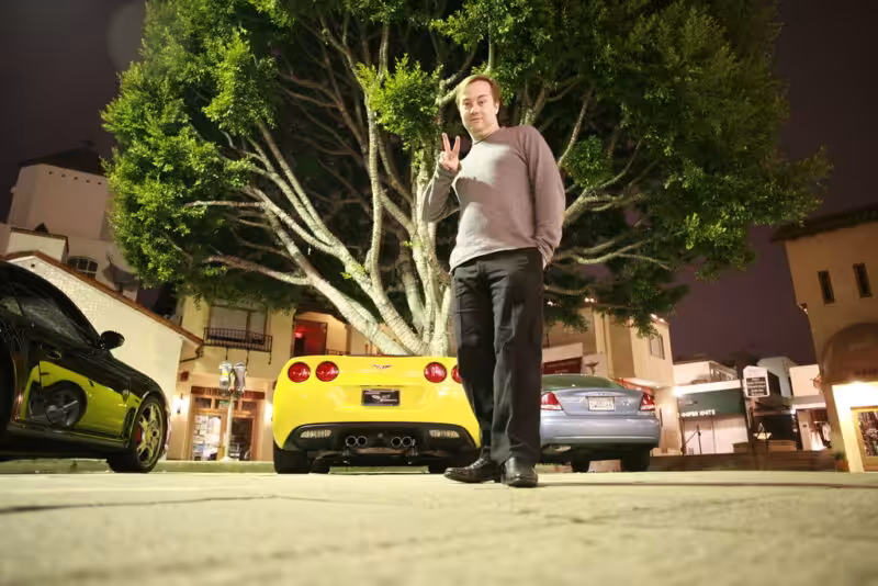 Jason Calacanis and his Vette