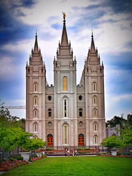 Salt Lake City ~ Salt Lake City Temple ~ Utah - Temple Square ~ Historic