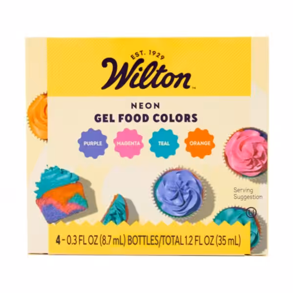 Wilton Primary Color Gel Icing Set