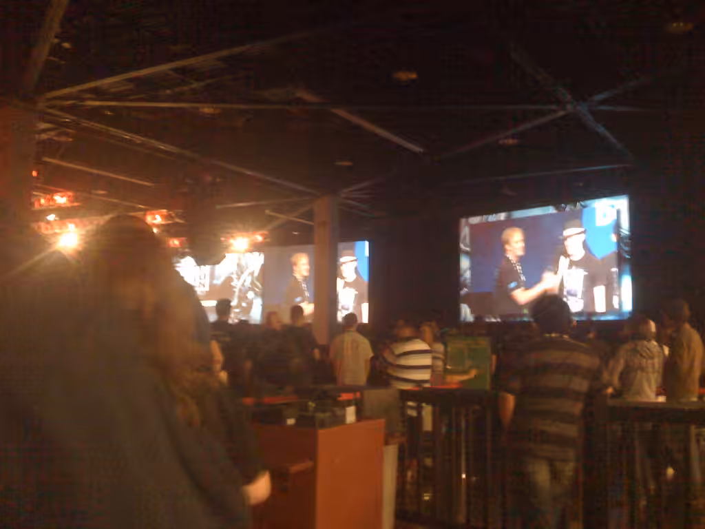 Host Jay Mohr interviews BlizzCon dance contestant