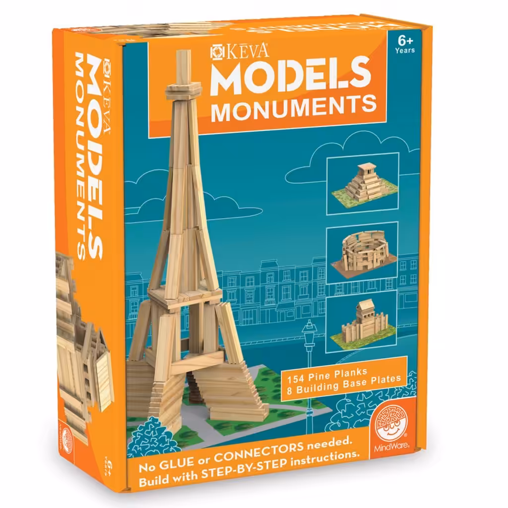 MindWare KEVA Models Monuments