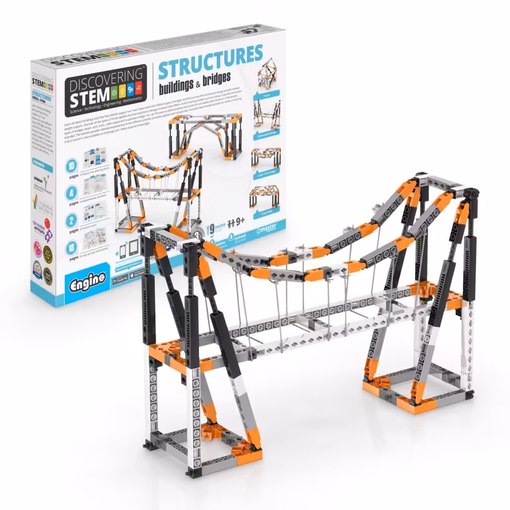 Engino STEM Toys, Structures, Buildings & Bridges