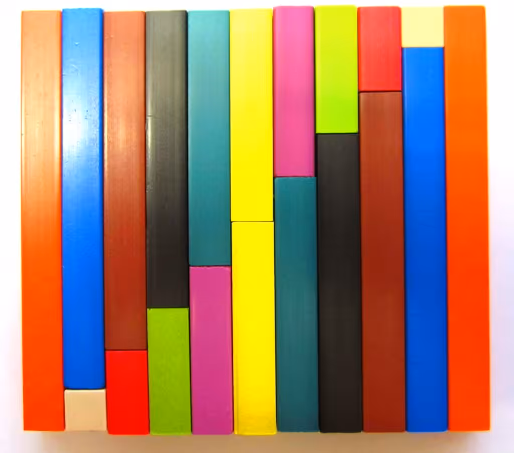 Cuisenaire staircase