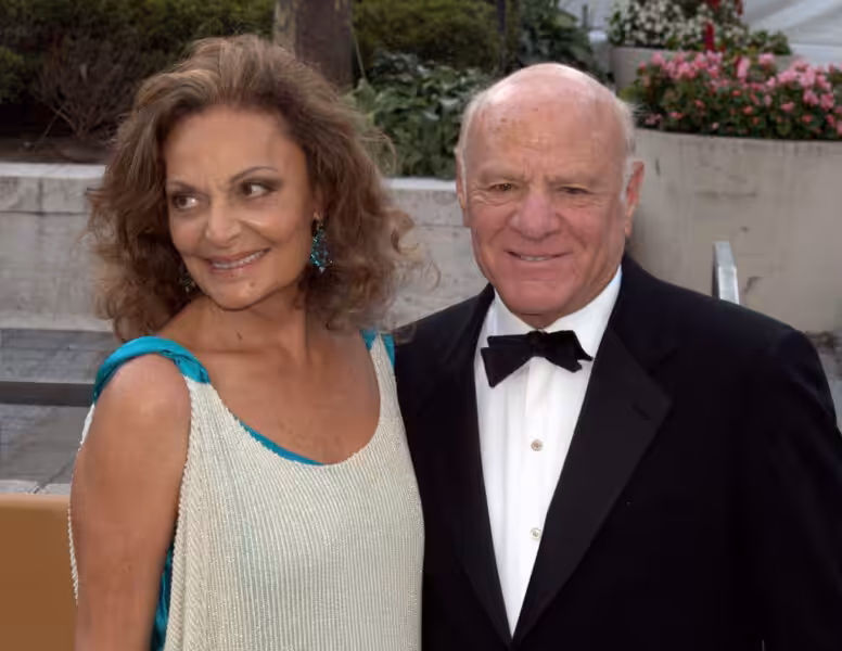 Diane von Furstenberg and Barry Diller Shankbone NYC 2009