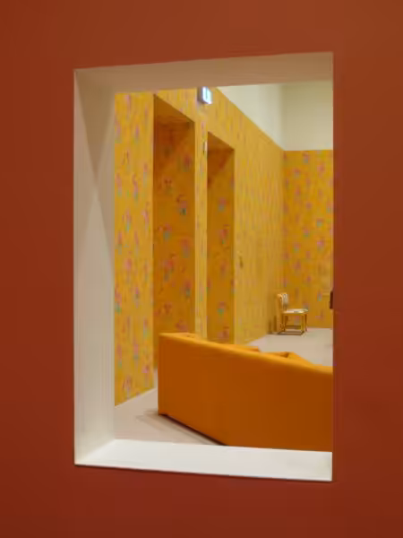 Exhibition design for Pierre Bonnard by India Mahdavi