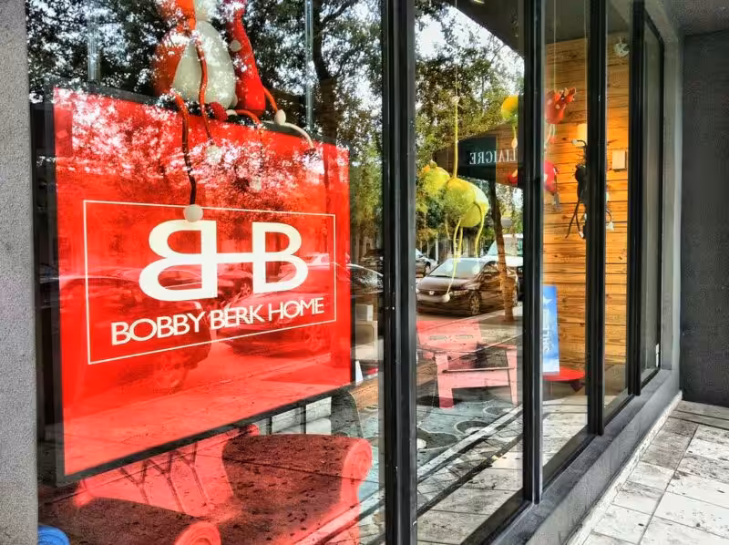 Exterior view of Bobby Berk's Home store