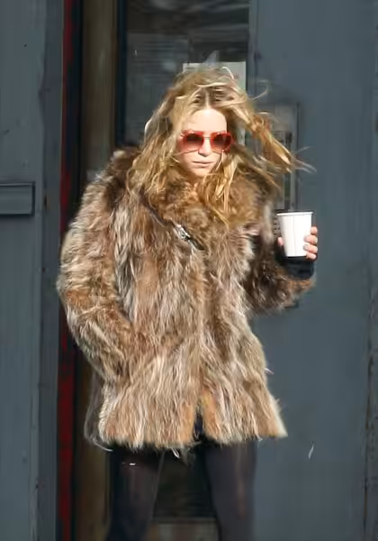 Mary-Kate Olsen wearing Benjamin Eyewear 'Maggie'