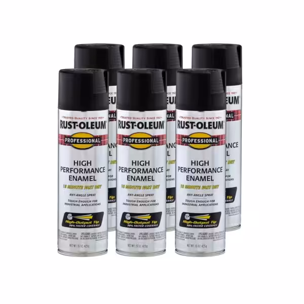 Rust-Oleum Professional High Performance Enamel Spray Paint – Semi-Gloss