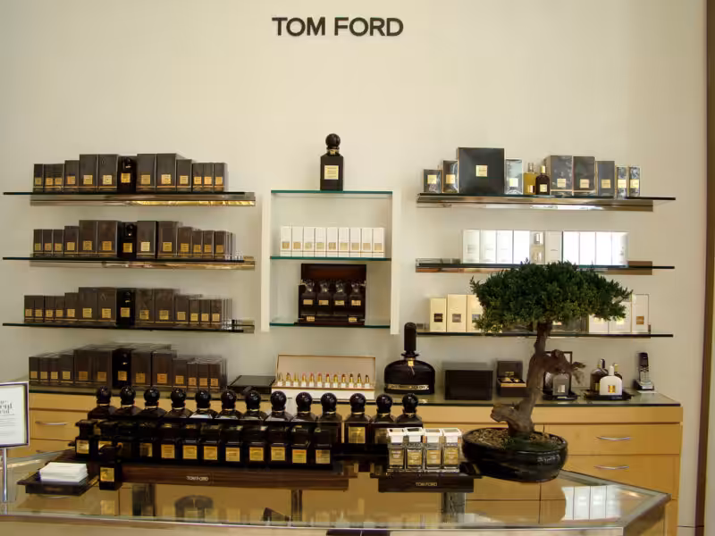 Tom Ford cosmetic counter