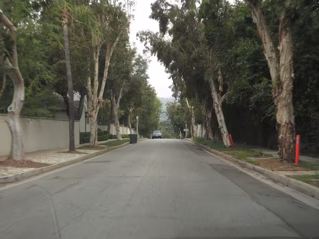 Neighborhood Surrounding Gamble House, Pasadena, California