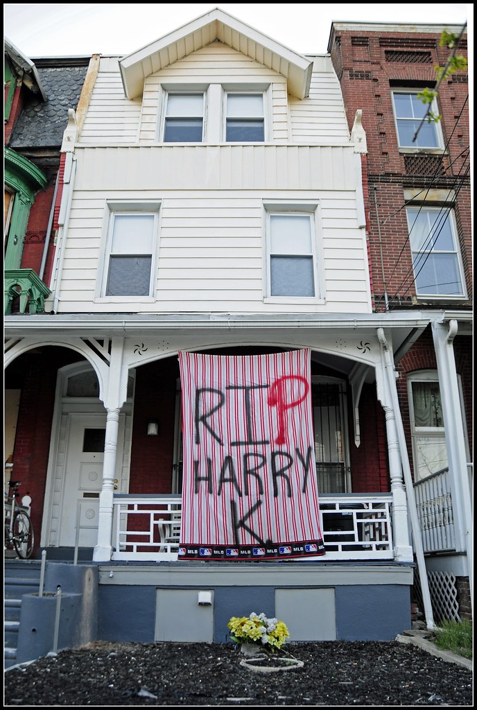 Harry Kalas memorial image from a US location