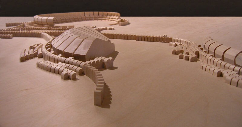 Jørn Utzon, Jeddah Stadium, Saudi Arabia 1967