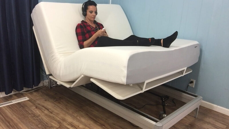 AmazonBasics Memory Foam Mattress with Adjustable Bed