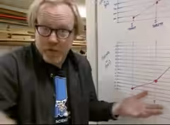 Adam Savage does science to stuff