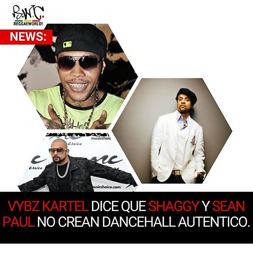 #ReggaeWorldNews | Vybz Kartel dice que Shaggy y Sean Paul no crean Dancehall autentico. Si bien no es muy abierto el tema, se viene dando una opresión de la música dancehall y esto ha provocado una conversación nacional en Jamaica sobre la preservación d