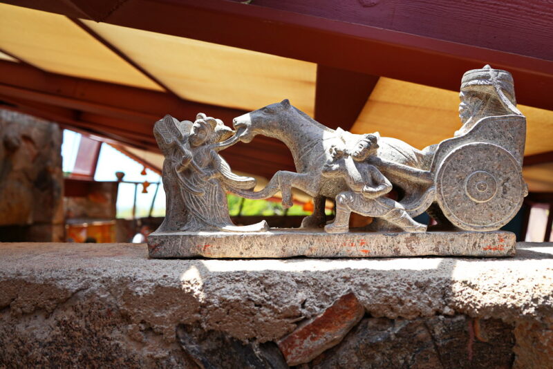 Sculptures at Taliesin West