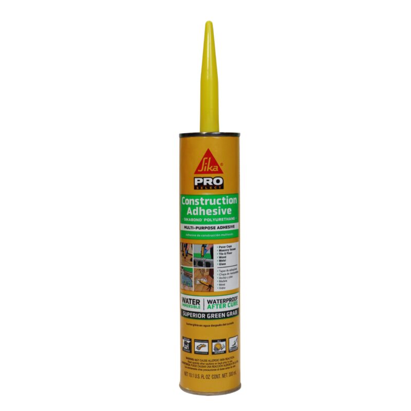 SikaBond Gray Construction Adhesive 10 oz