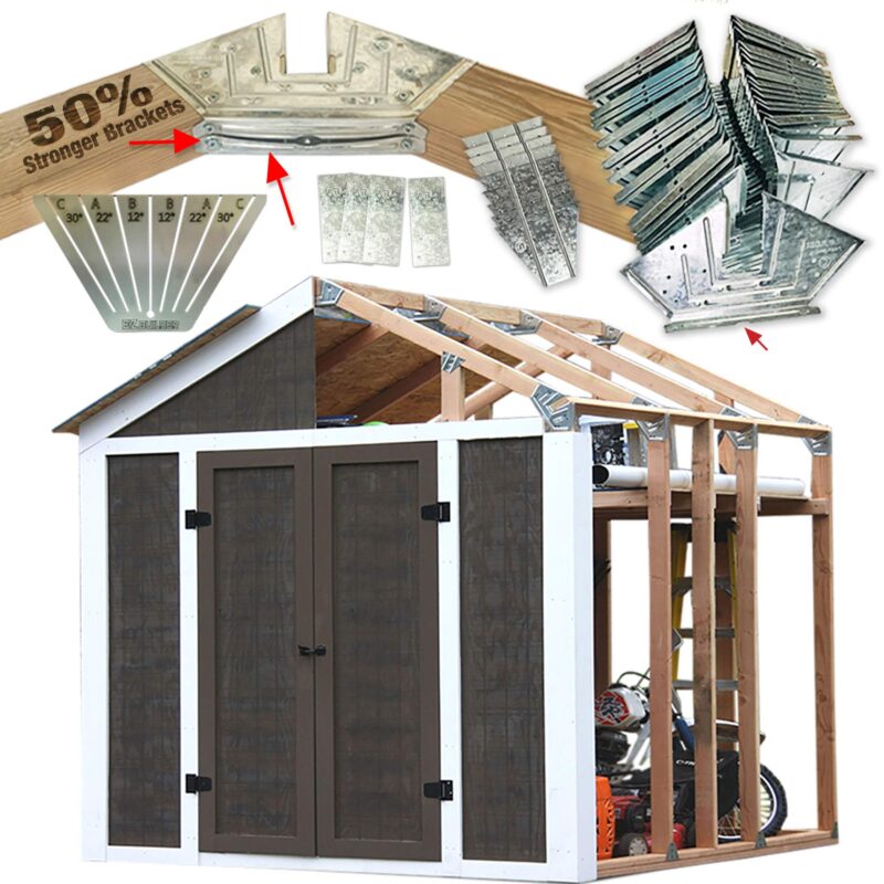 EZBUILDER Shed Build Kit