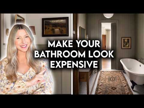 Affordable ways to enhance bathroom aesthetics