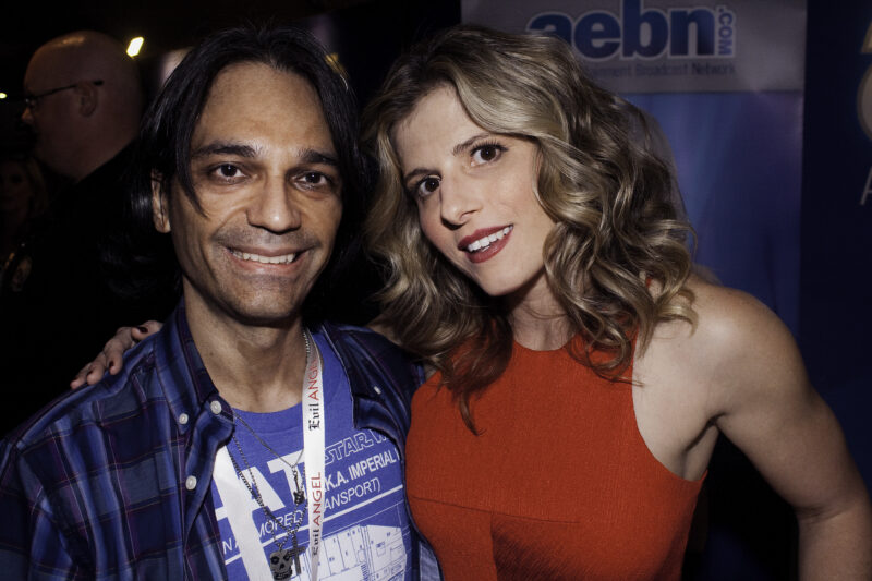 Cory Chase and Master Gio at AVN Adult Entertainment Expo 2016