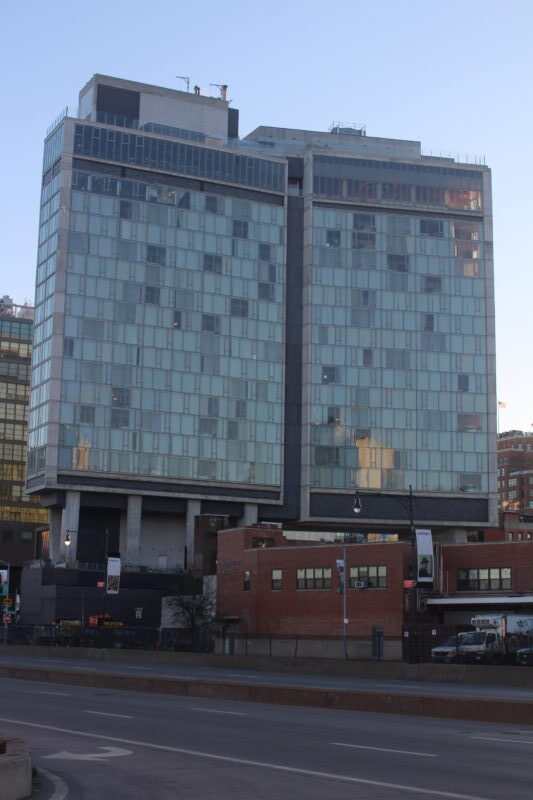 High Line Hotel, New York City, highlighting Gothic Revival architecture with cozy interiors.