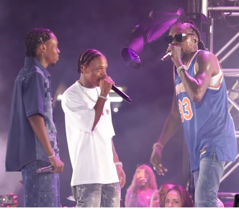 Vybz Kartel with his sons 