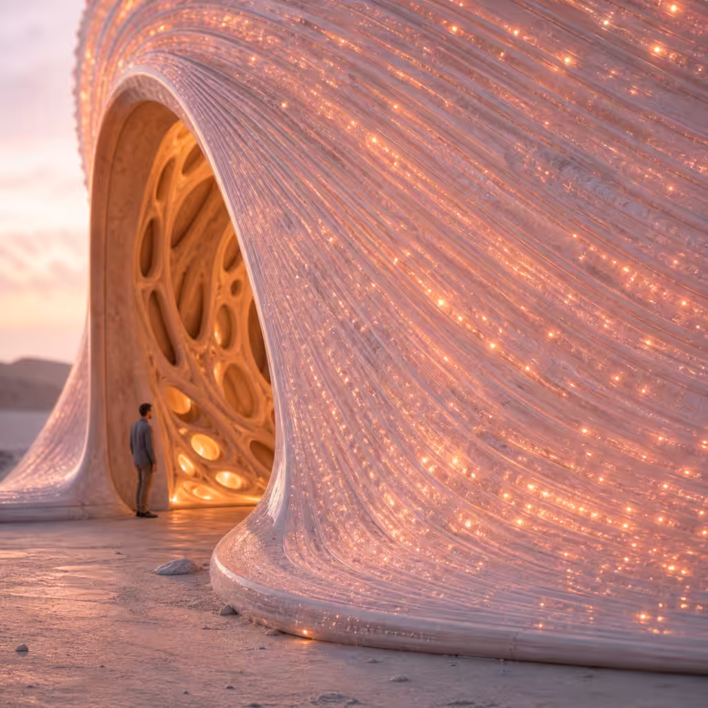 Please Do Not Feed The Sandworm facade detail
