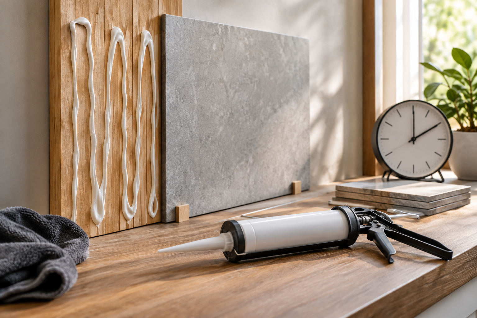 How long does construction adhesive take to dry