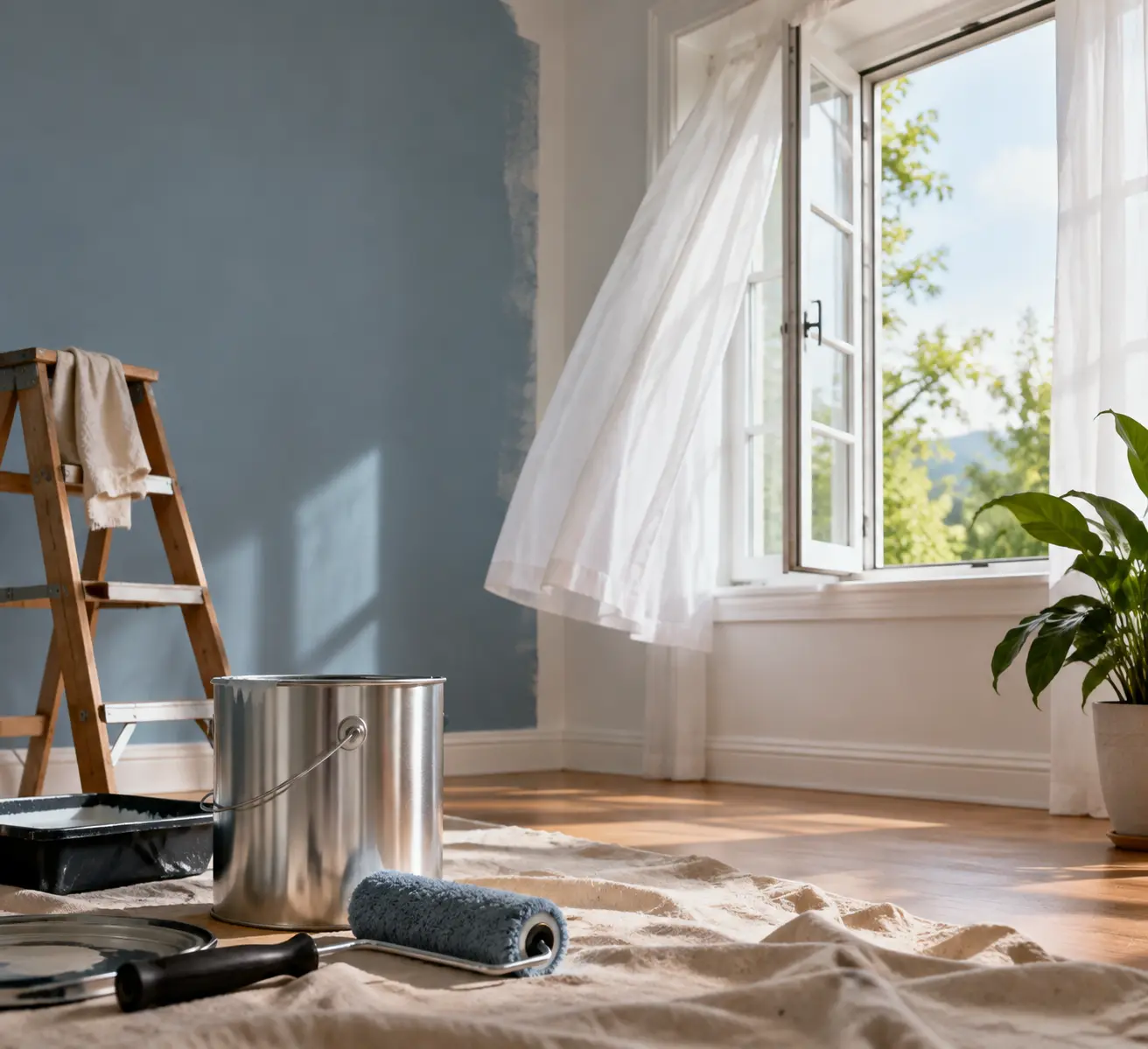 will sour paint smell persist after painting