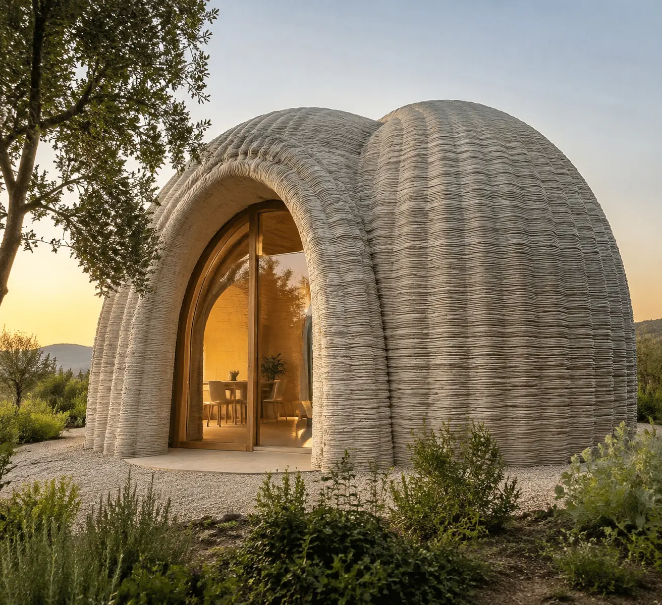wasp 3d printed house