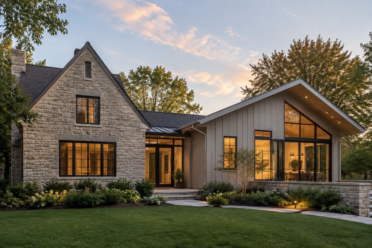 changing roof pitch for addition